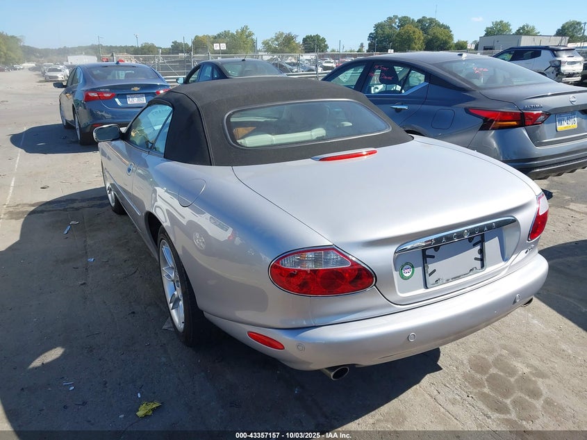 SAJDA42C91NA18938 2001 JAGUAR XK photo no. 3