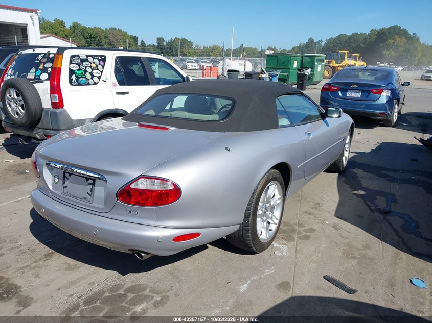 SAJDA42C91NA18938 2001 JAGUAR XK photo no. 4