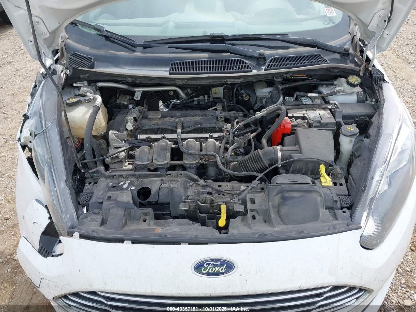 2019 Ford Fiesta Se VIN: 3FADP4EJ9KM137837 Lot: 43357181