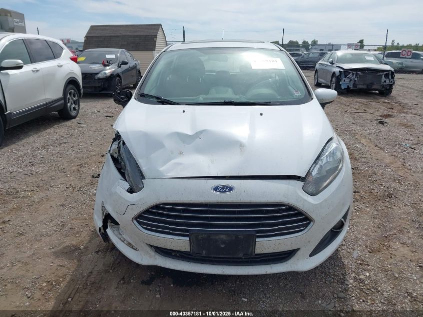 2019 Ford Fiesta Se VIN: 3FADP4EJ9KM137837 Lot: 43357181