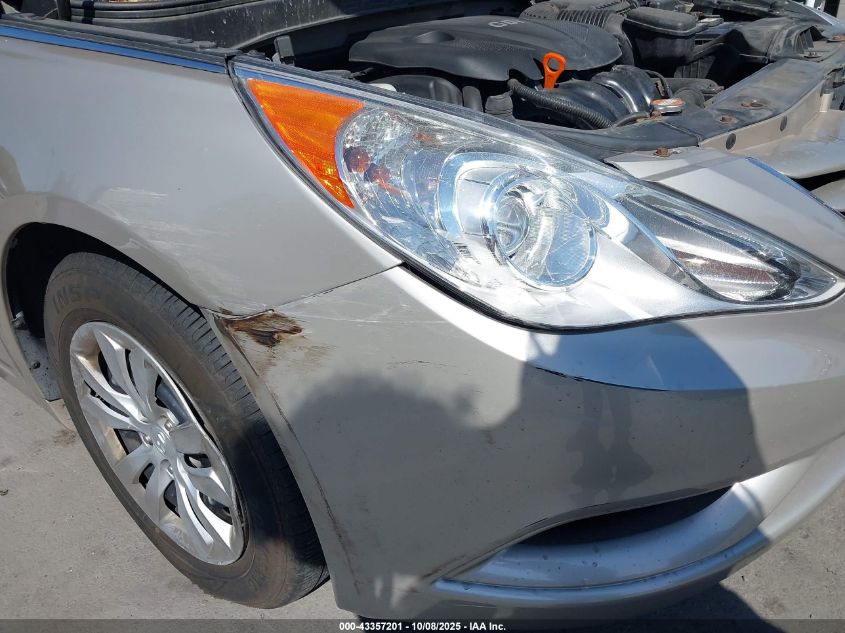 2011 Hyundai Sonata Gls VIN: 5NPEB4AC6BH191140 Lot: 43357201