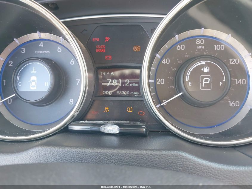 2011 Hyundai Sonata Gls VIN: 5NPEB4AC6BH191140 Lot: 43357201