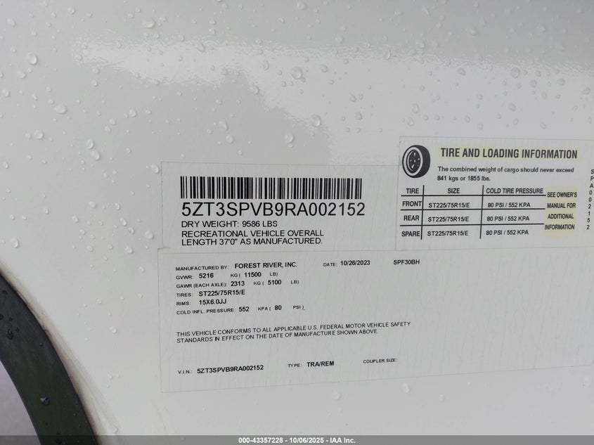 5ZT3SPVB9RA002152 2024   photo no. 9