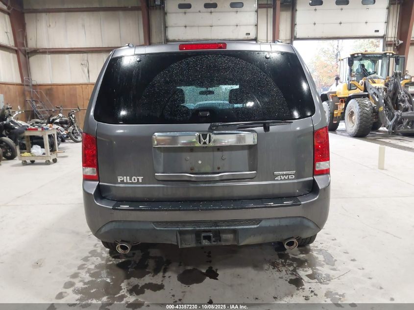 2015 Honda Pilot Se VIN: 5FNYF4H3XFB067352 Lot: 43357230