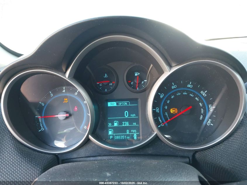 2014 Chevrolet Cruze 1Lt Auto VIN: 1G1PC5SB3E7352904 Lot: 43357233