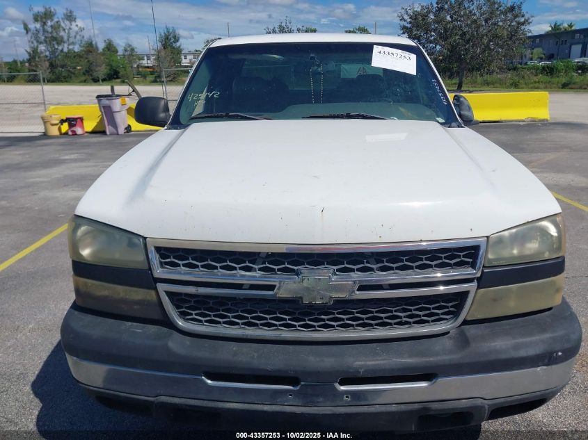 2006 Chevrolet Silverado 1500 Work Truck VIN: 1GCEC19V96Z199328 Lot: 43357253