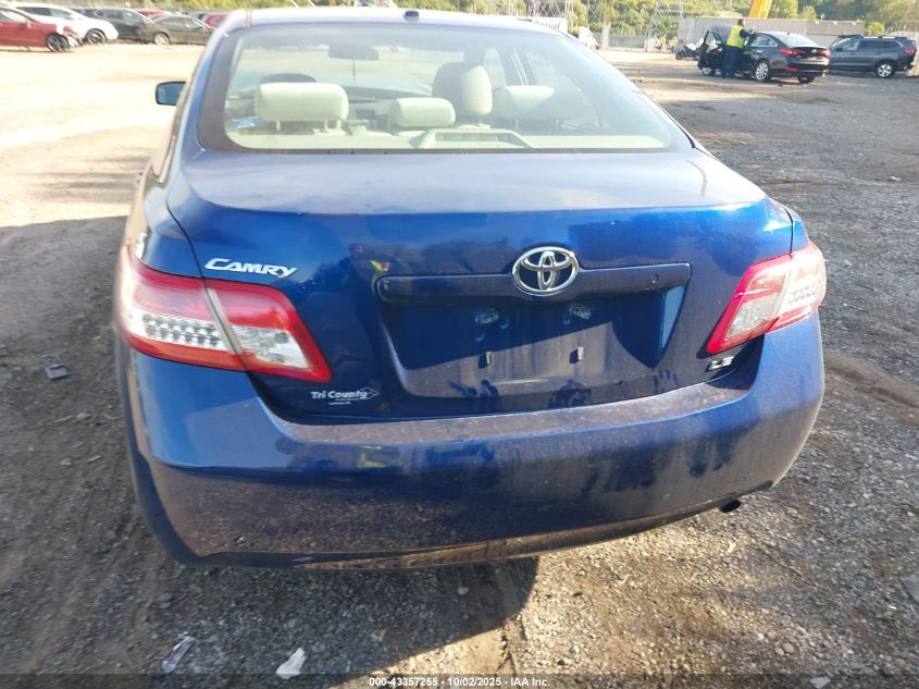 2011 Toyota Camry Le VIN: 4T4BF3EK8BR157100 Lot: 43357255