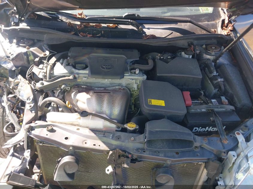 2012 Toyota Camry Le VIN: 4T4BF1FK5CR213918 Lot: 43357262