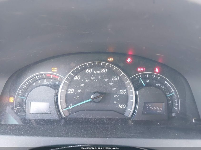 2012 Toyota Camry Le VIN: 4T4BF1FK5CR213918 Lot: 43357262