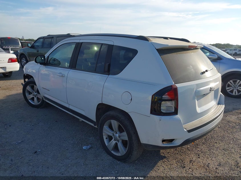 Vin: 1c4njcba5gd666509, lot: 43851993, jeep compass sport 20163