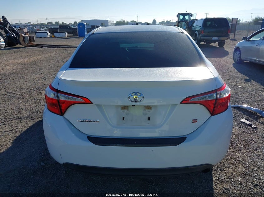 2015 TOYOTA COROLLA S PLUS - 5YFBURHE4FP199702