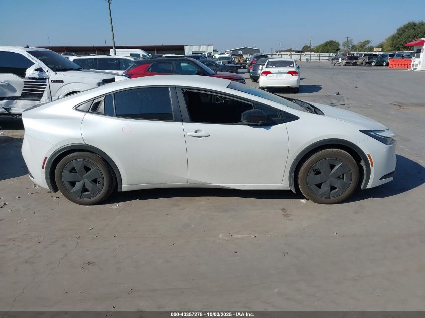 2024 Toyota Prius Le VIN: JTDACAAU2R3015727 Lot: 43357278