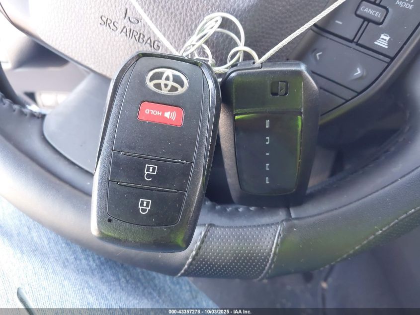 2024 Toyota Prius Le VIN: JTDACAAU2R3015727 Lot: 43357278