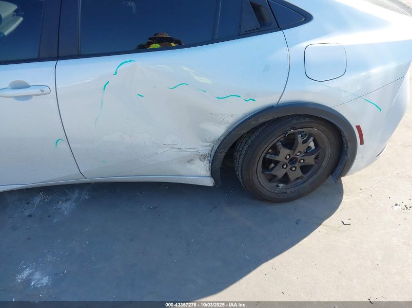 2024 Toyota Prius Le VIN: JTDACAAU2R3015727 Lot: 43357278