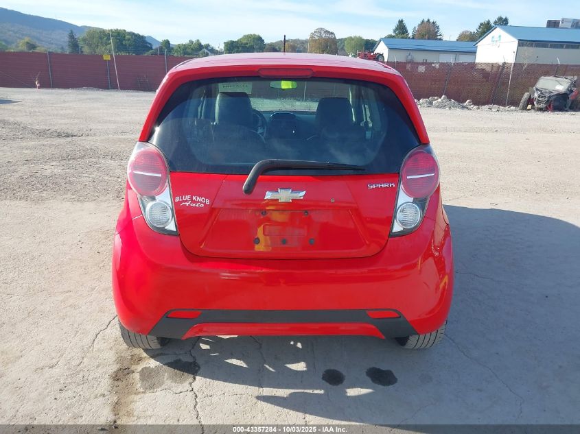 2015 Chevrolet Spark 1Lt Cvt VIN: KL8CD6S90FC758209 Lot: 43357284