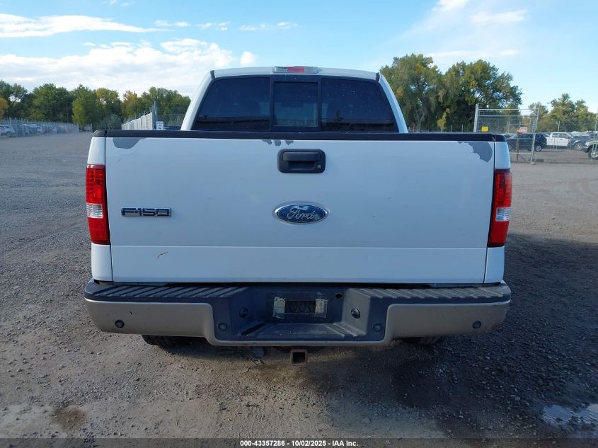 2006 Ford F-150 Fx4/Lariat/Xlt VIN: 1FTPW14516KB54089 Lot: 43357286
