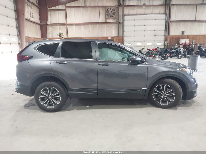 2022 Honda Cr-V Awd Ex-L VIN: 2HKRW2H86NH606229 Lot: 43357295