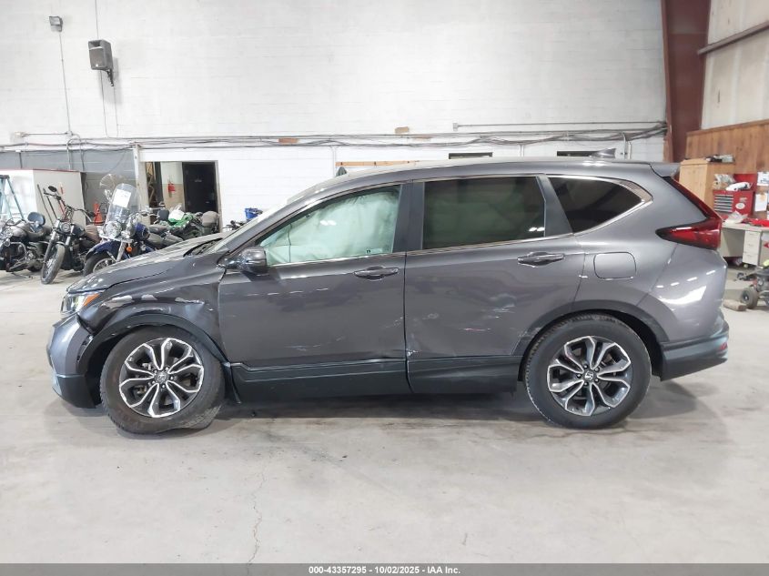 2022 Honda Cr-V Awd Ex-L VIN: 2HKRW2H86NH606229 Lot: 43357295