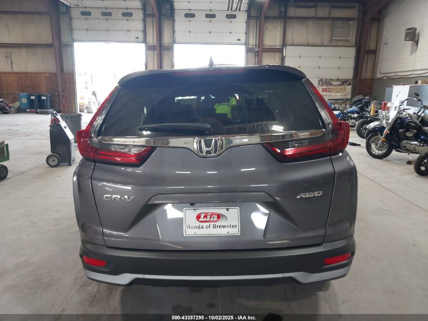 2022 Honda Cr-V Awd Ex-L VIN: 2HKRW2H86NH606229 Lot: 43357295