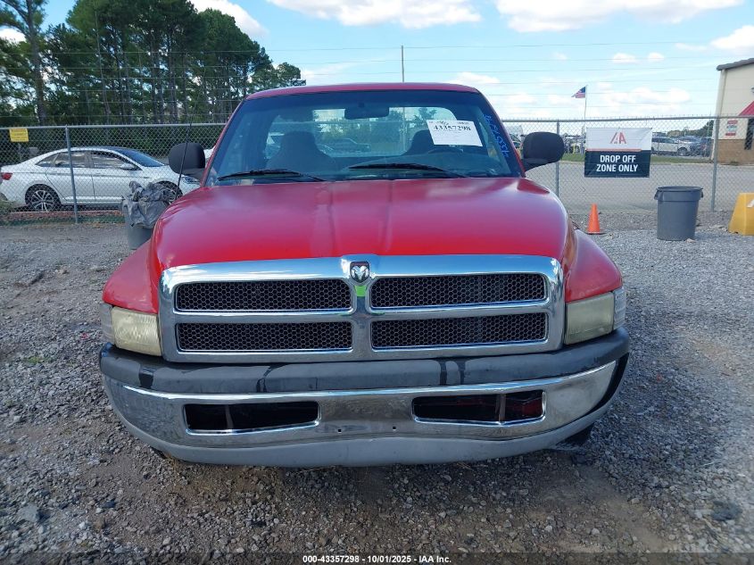 1998 Dodge Ram 1500 St VIN: 1B7HC16YXWS769129 Lot: 43357298