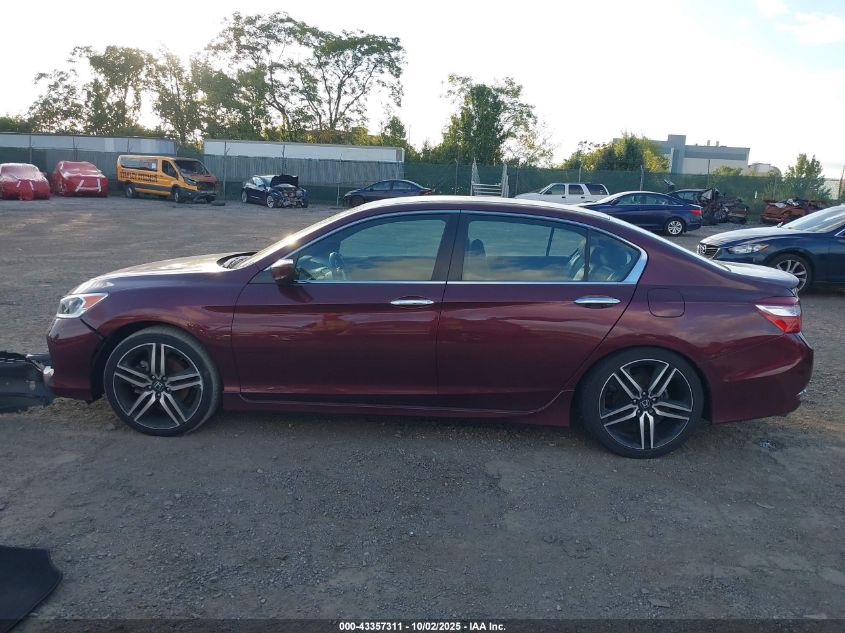 2016 Honda Accord Sport VIN: 1HGCR2F69GA025639 Lot: 43357311