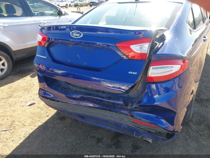 2013 Ford Fusion Se VIN: 3FA6P0H75DR108231 Lot: 43357319
