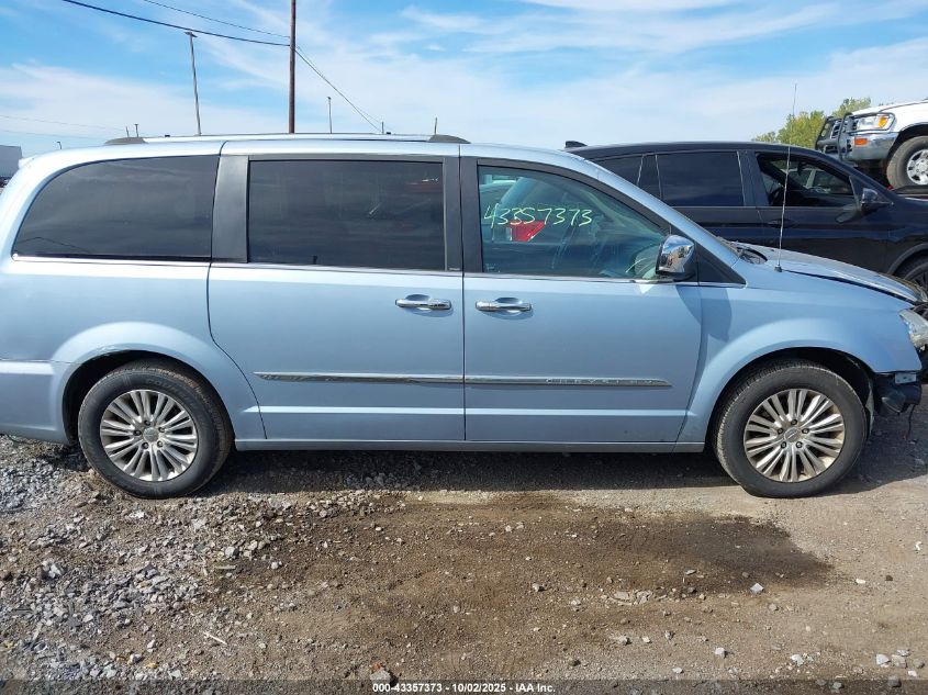 2013 Chrysler Town & Country Limited VIN: 2C4RC1GG0DR759749 Lot: 43357373