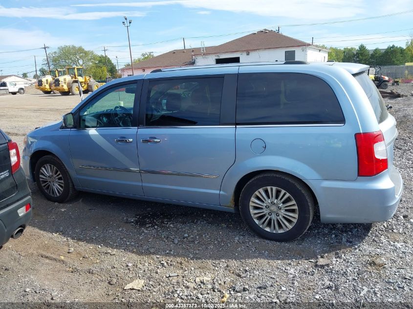 2013 Chrysler Town & Country Limited VIN: 2C4RC1GG0DR759749 Lot: 43357373