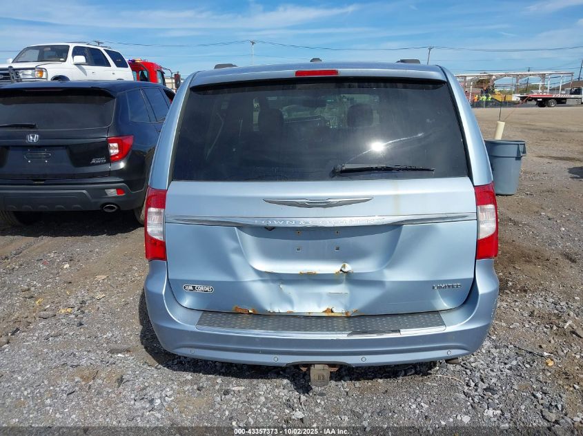 2013 Chrysler Town & Country Limited VIN: 2C4RC1GG0DR759749 Lot: 43357373