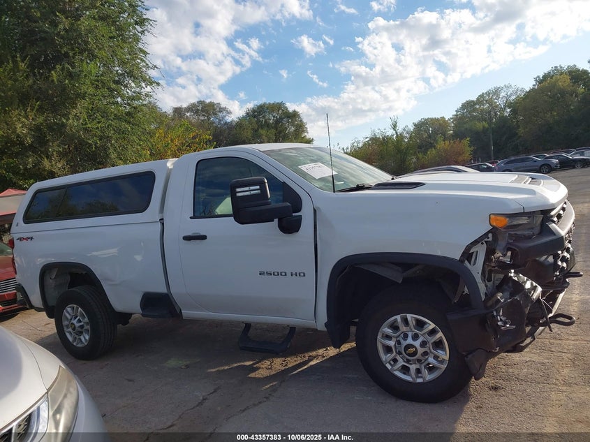 2020 Chevrolet Silverado 2500Hd 4Wd Long Bed Wt VIN: 1GC3YLE70LF330333 Lot: 43357383