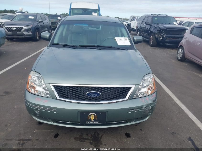 2005 Ford Five Hundred Sel VIN: 1FAFP24135G122635 Lot: 43357387