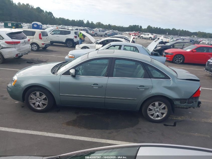 2005 Ford Five Hundred Sel VIN: 1FAFP24135G122635 Lot: 43357387