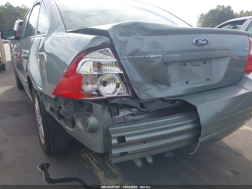 2005 Ford Five Hundred Sel VIN: 1FAFP24135G122635 Lot: 43357387