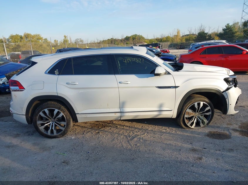 2023 VOLKSWAGEN ATLAS CROSS SPORT 3.6L V6 SEL PREMIUM R-LINE - 1V2FE2CAXPC223262