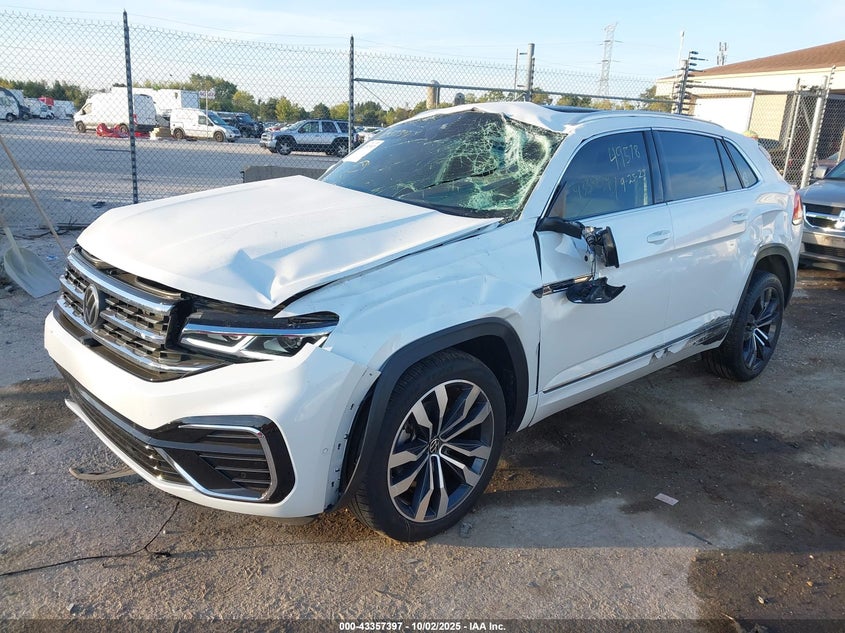 2023 VOLKSWAGEN ATLAS CROSS SPORT 3.6L V6 SEL PREMIUM R-LINE - 1V2FE2CAXPC223262