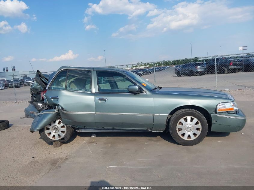 2005 Mercury Grand Marquis Ls/Lse VIN: 2MEFM75W55X643620 Lot: 43357399