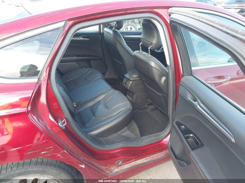 2013 Ford Fusion Titanium VIN: 3FA6P0D95DR168159 Lot: 43357402