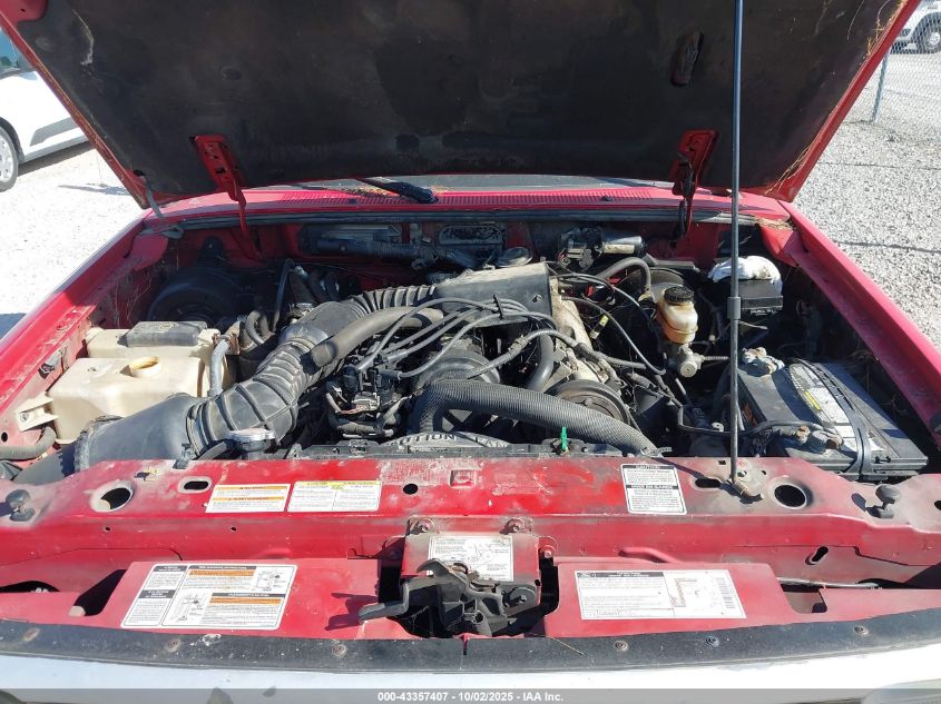 1995 Ford Ranger VIN: 1FTCR10A6SUA58174 Lot: 43357407