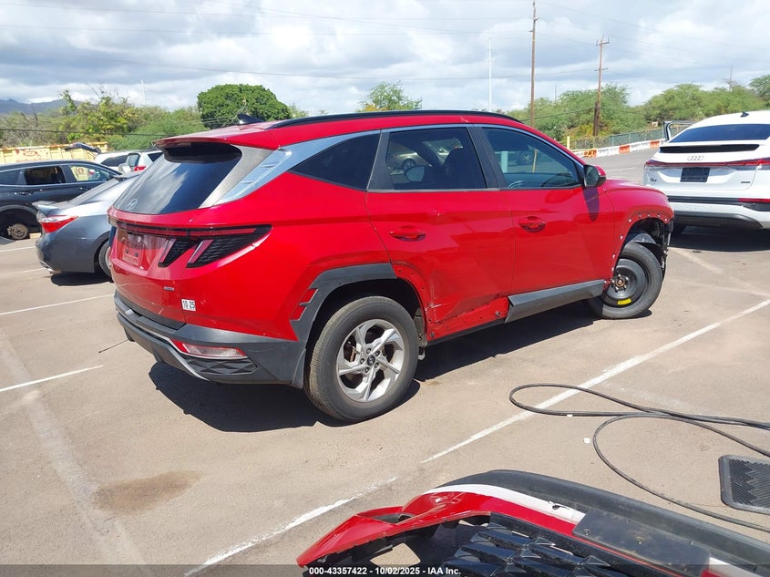 2022 HYUNDAI TUCSON SEL - 5NMJBCAE6NH116076