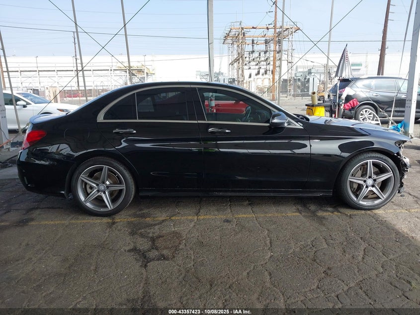 2016 MERCEDES-BENZ C 300 SPORT 55SWF4JB1GU161211