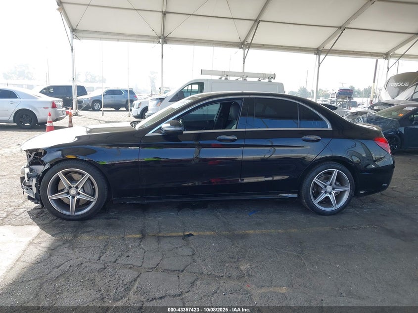 2016 MERCEDES-BENZ C 300 SPORT 55SWF4JB1GU161211