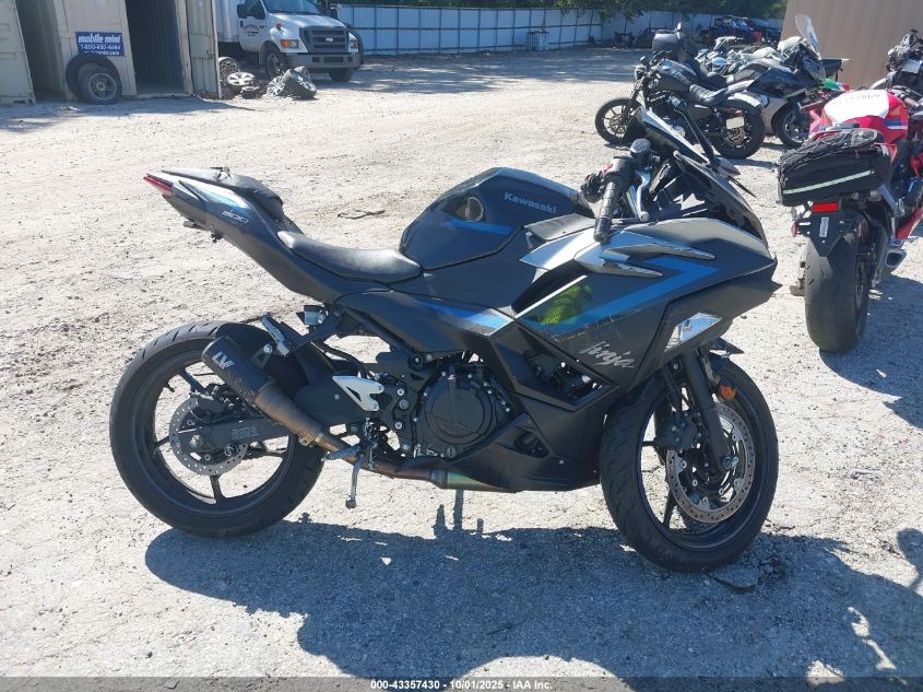 2025 Kawasaki Ex500 VIN: ML5EXGG13SDA51672 Lot: 43357430