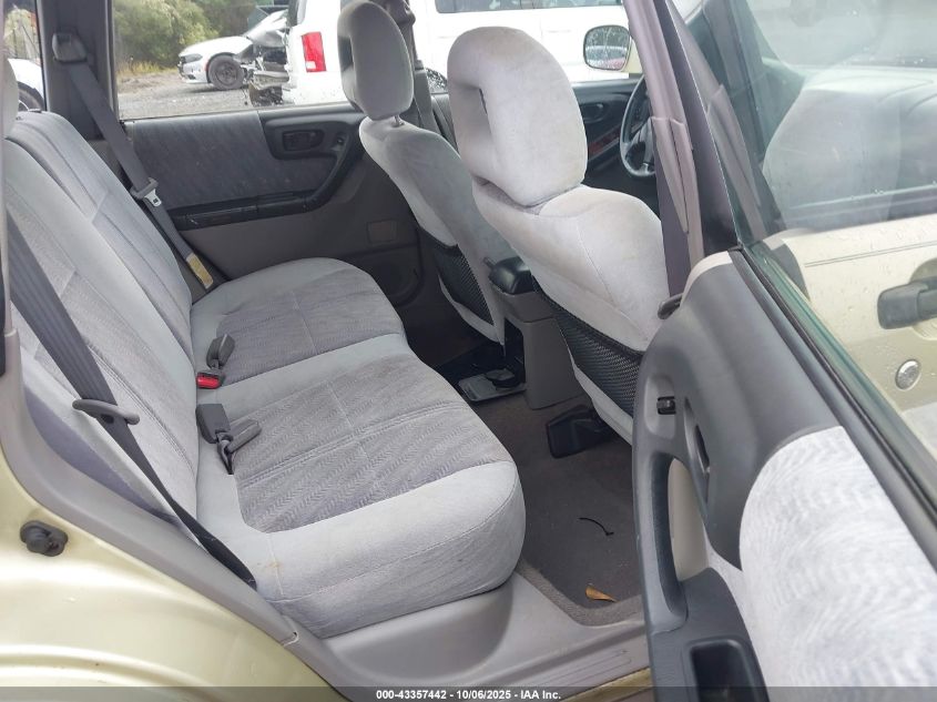 2002 Subaru Forester S VIN: JF1SF65562H700596 Lot: 43357442