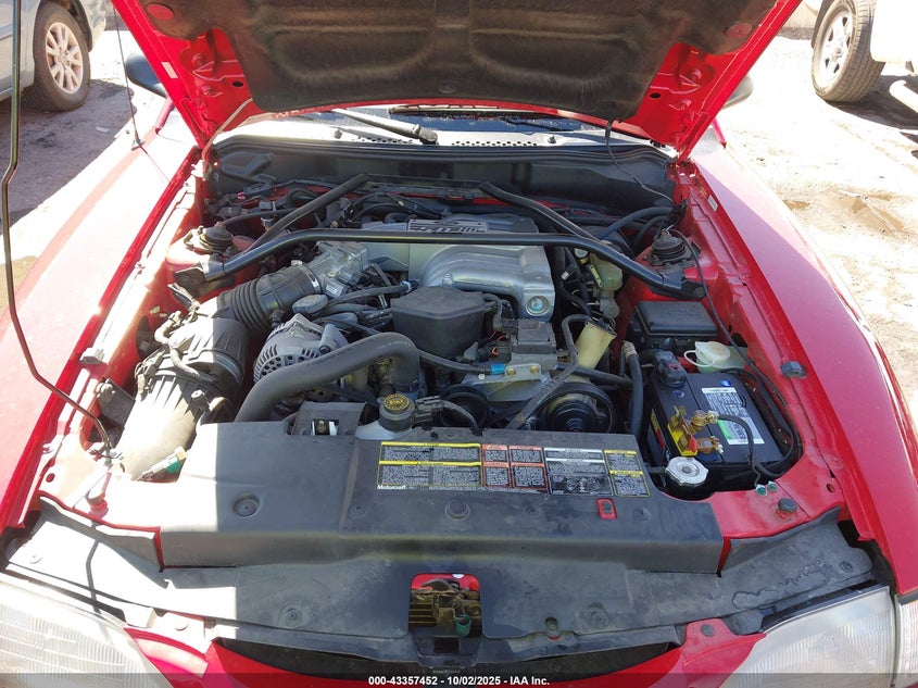 1995 Ford Mustang Gt/Gts VIN: 1FALP45T3SF179904 Lot: 43357452