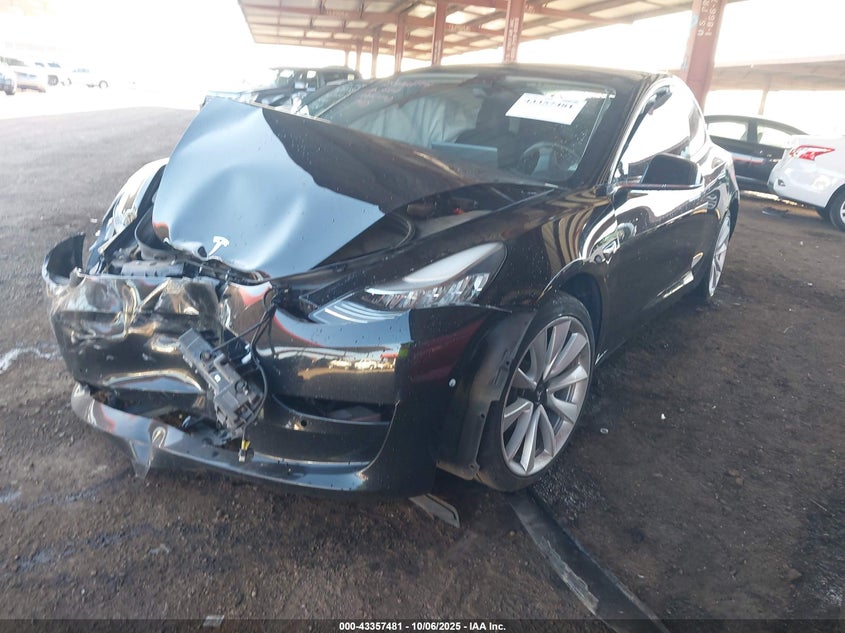 5YJ3E1EA5KF357488 2019 TESLA MODEL 3 photo no. 2