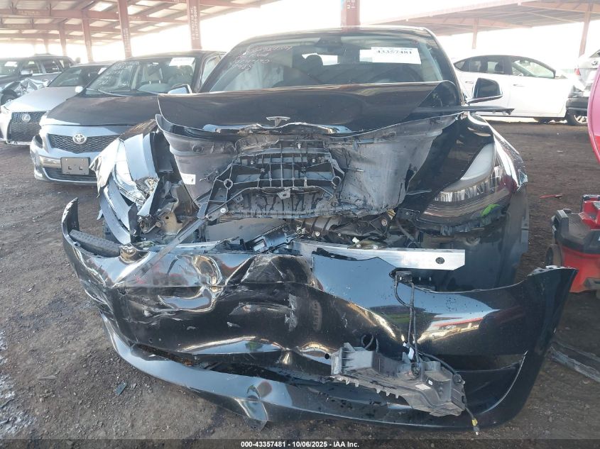 2019 Tesla Model 3 Long Range/Mid Range/Standard Range/Standard Range Plus VIN: 5YJ3E1EA5KF357488 Lot: 43357481