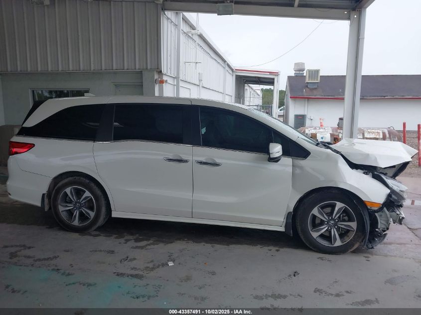 2019 Honda Odyssey Touring VIN: 5FNRL6H84KB081875 Lot: 43357491