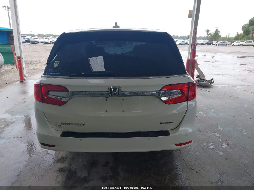 2019 Honda Odyssey Touring VIN: 5FNRL6H84KB081875 Lot: 43357491