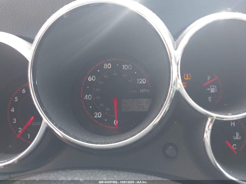 2008 Toyota Matrix VIN: 2T1KR32E58C694338 Lot: 43357492