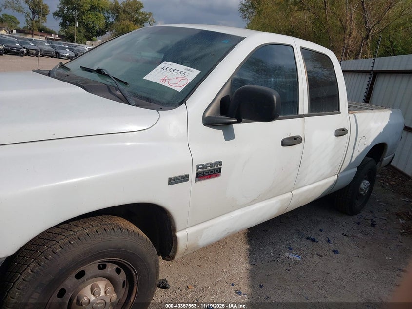 2008 Dodge Ram 2500 St/Sxt VIN: 3D7KR28DX8G130074 Lot: 43357553